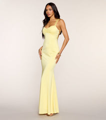 Caitlyn Strappy Open Back Formal Dress