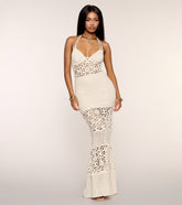 Penny Crochet Mermaid Formal Dress
