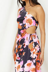 Meet Me Later Maxi Dress Black
