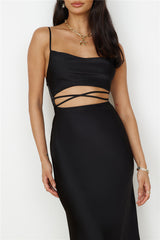 Carmela Maxi Dress Black