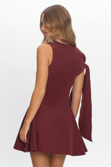 It���s A Match Mini Dress Burgundy