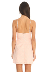 Mulan Mini Dress Blush
