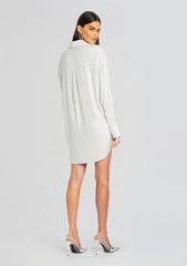 Maddox Embellished Shirt Dress