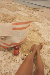SUNNYLiFE Carryall Beach Bag De Playa Coral Utopia