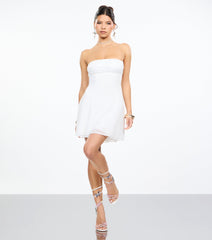 Party Poise Sequin Lace A-Line Dress