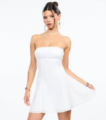 Party Poise Sequin Lace A-Line Dress