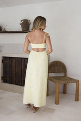 Sunflower Dreams Maxi Dress Yellow