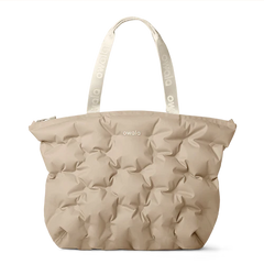 Owala The Cloud Inflatable insulation. Packs flat. 16L capacity Beige Babe