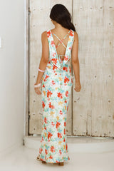 Coastal Maxi Dress Print