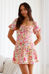 Island Radiance Mini Dress Floral